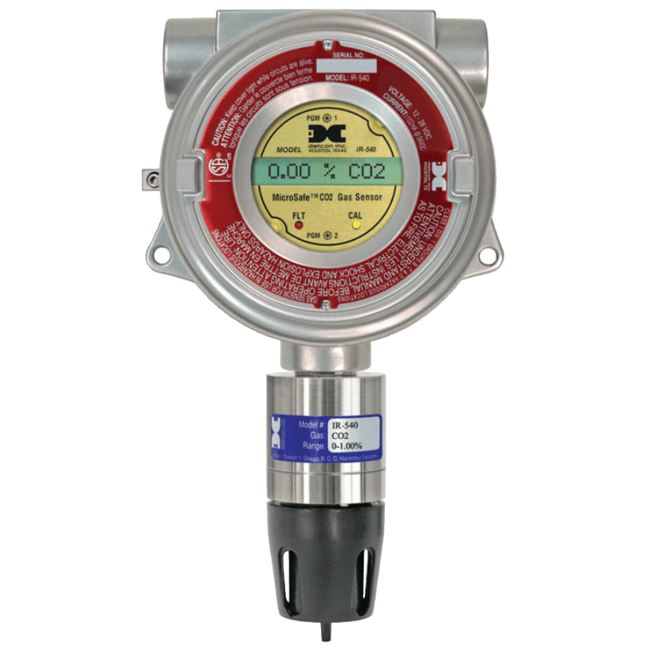 Detcon Carbon Dioxide Sensor, IR-540